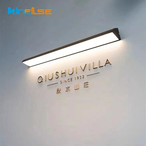 Minimalist LED outdoor wall light for garden and balcony - vue 3 sur 15