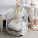 foldable laundry basket ventilated large capacity portable