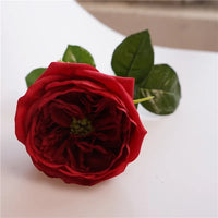 Artificial real touch rose flowers for decoration and gifts