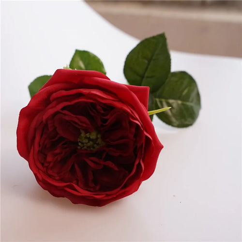 Artificial real touch rose flowers for decoration and gifts