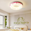 Donut chandelier bubble round lamp for children eye protection