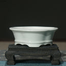 creative glazed ceramic flower pot for home decoration