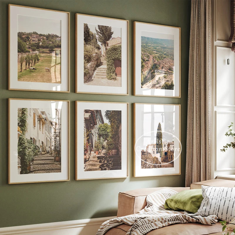 Spring floral canvas photography for wall decoration