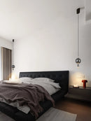 High-end decorative wind chime pendant light, modern creative design
