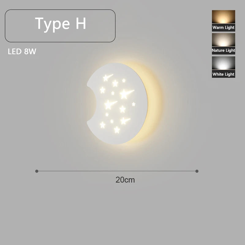 Minimalist surface mounted LED wall light - vue 13 sur 16