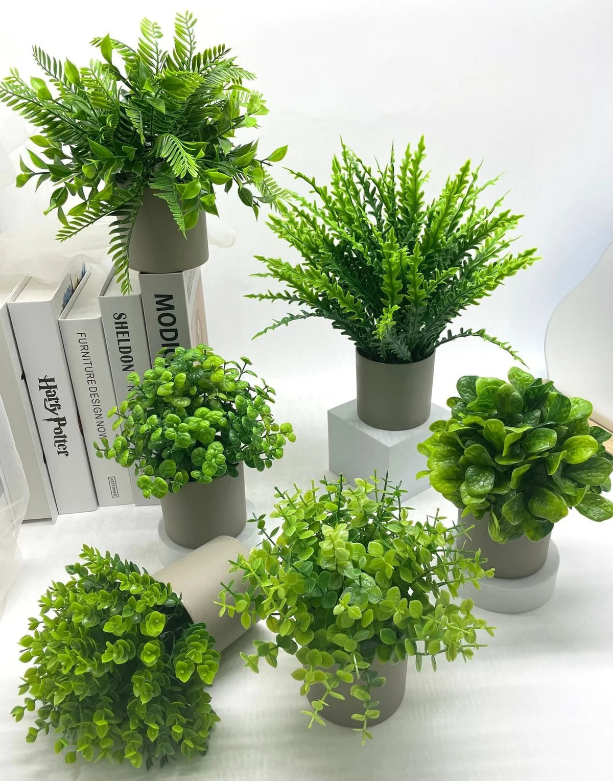 Artificial bonsai plants for office and garden decor