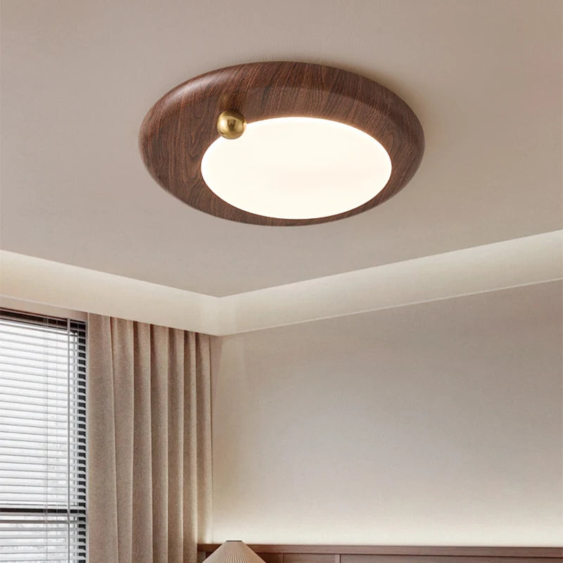 Medieval retro Chinese style ceiling light with eye protection