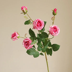 Artificial rose branches for wedding and event decoration