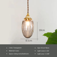 Nordic glass chandelier for an elegant and modern interior