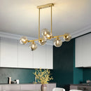 Luxury modern design glass LED chandelier