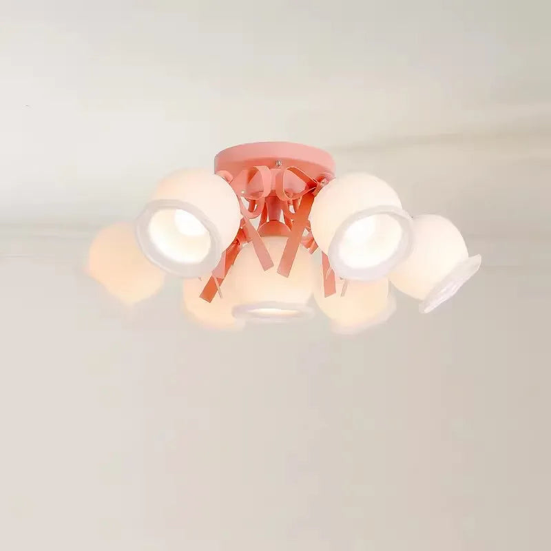 Cream style ceiling light for princess and girls' bedrooms