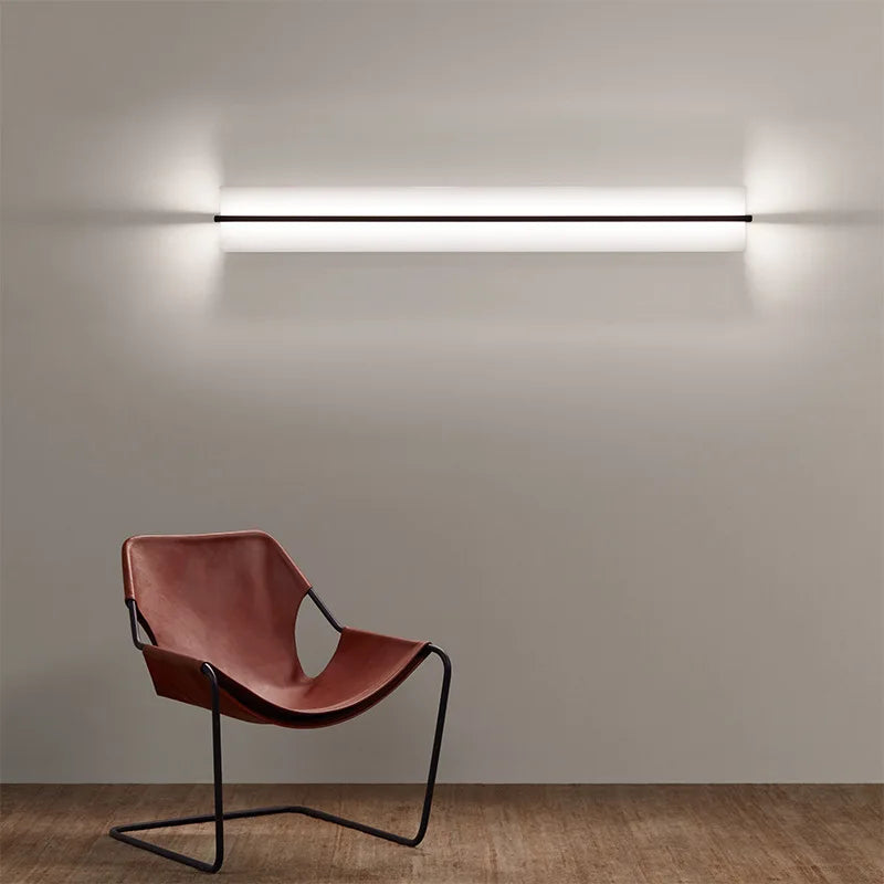 minimalist rectangle LED wall light