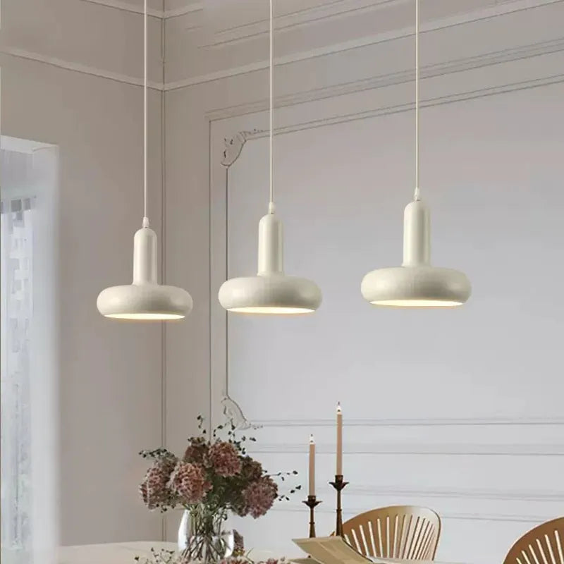 Colourful Bauhaus design pendant light