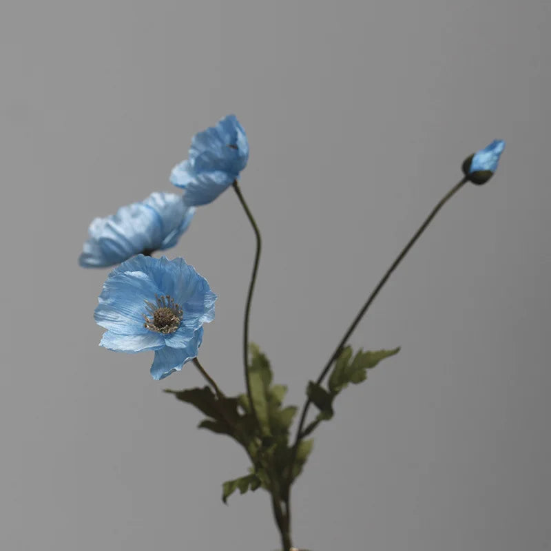 Artificial poppy flower for party and garden decoration - vue 7 sur 18