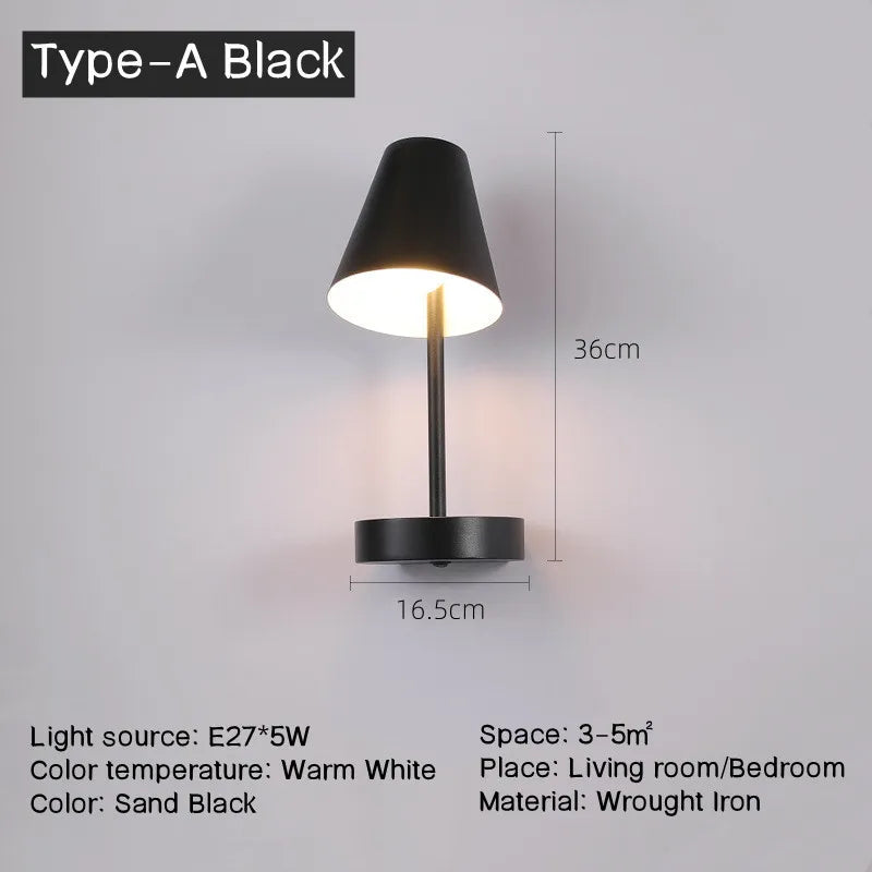 Bedside wall light with shelf 3W - vue 11 sur 14