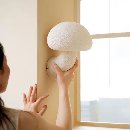 Nordic mushroom design wall light for outdoor lighting - vue 4 sur 8