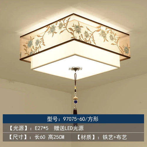 Retro Chinese chandelier for elegant and cosy lighting