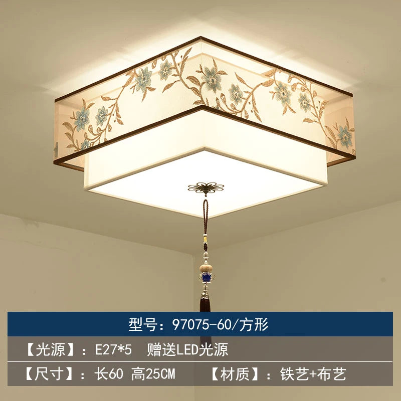 Retro Chinese chandelier for elegant and cosy lighting