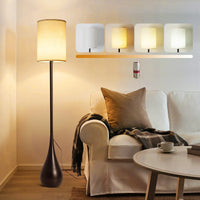 Design LED floor lamp waterdrop with 3-colour dimmer
