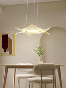 Creative luxury acrylic chandelier with decorative LED lighting