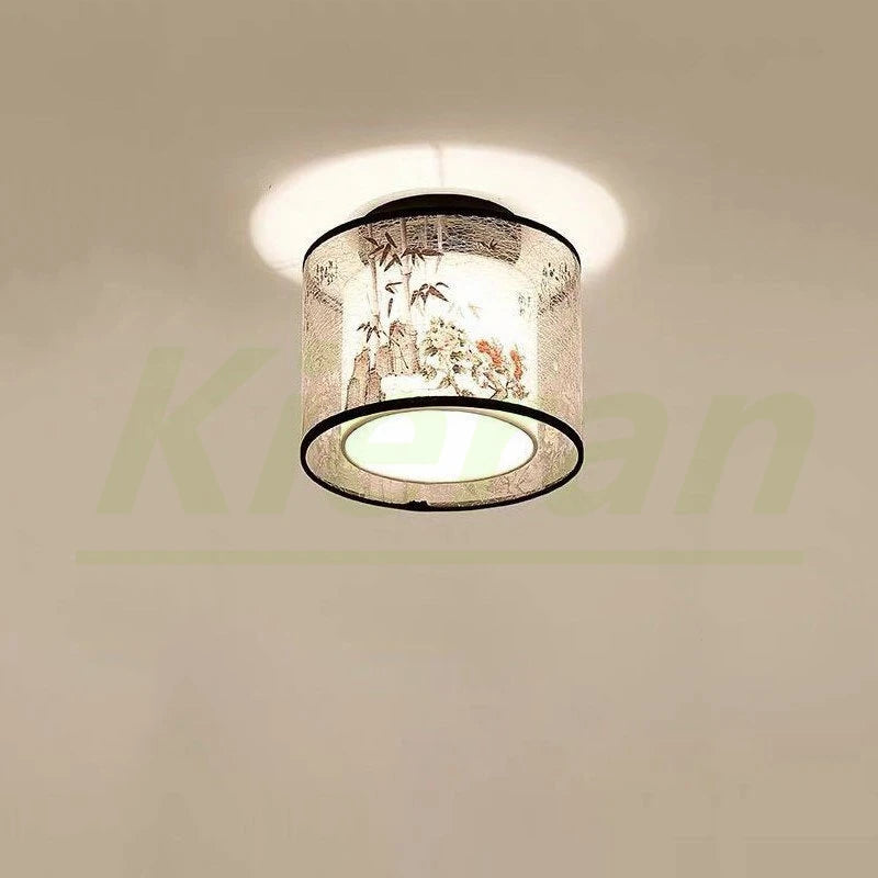 Modern lotus bird LED ceiling light for hotel decoration - vue 19 sur 30