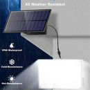 Waterproof outdoor LED solar light with motion sensor 3 modes