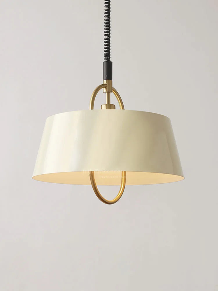 French design medieval vintage pendant light for kitchen and living room - vue 3 sur 9