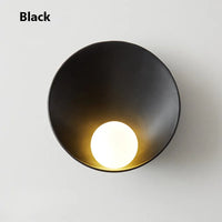 Chinese style shell resin wall light with creative LED lighting