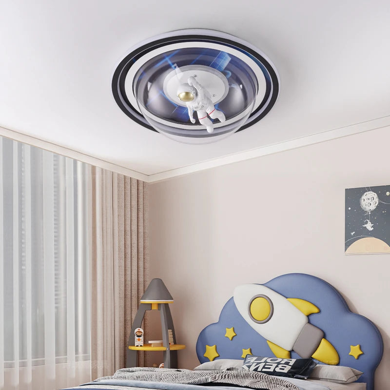 Modern decorative cartoon-shaped ceiling light for interiors - vue 5 sur 10