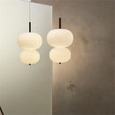 Nordic glass chandelier with LED pendant for decoration