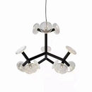 Creative postmodern glass chandelier for interior decoration