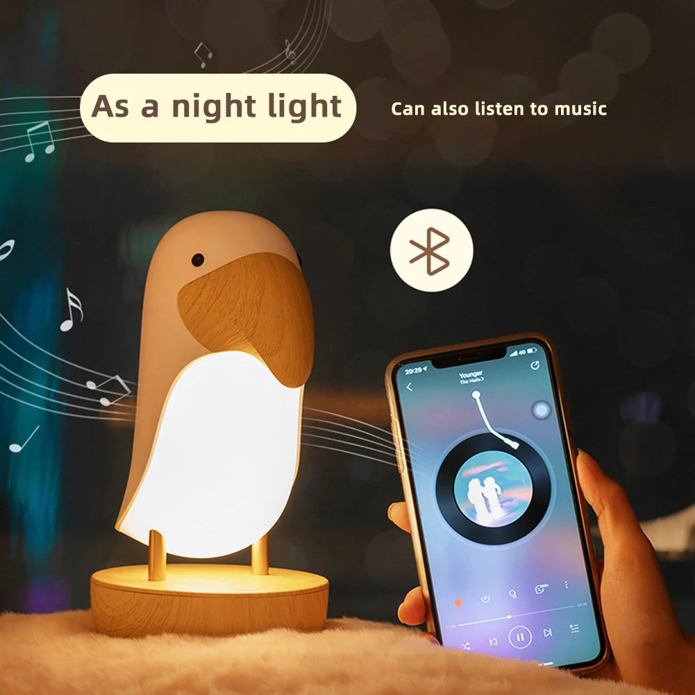 Cute birds LED night light