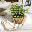 artificial plants eucalyptus rosemary green decoration in pot