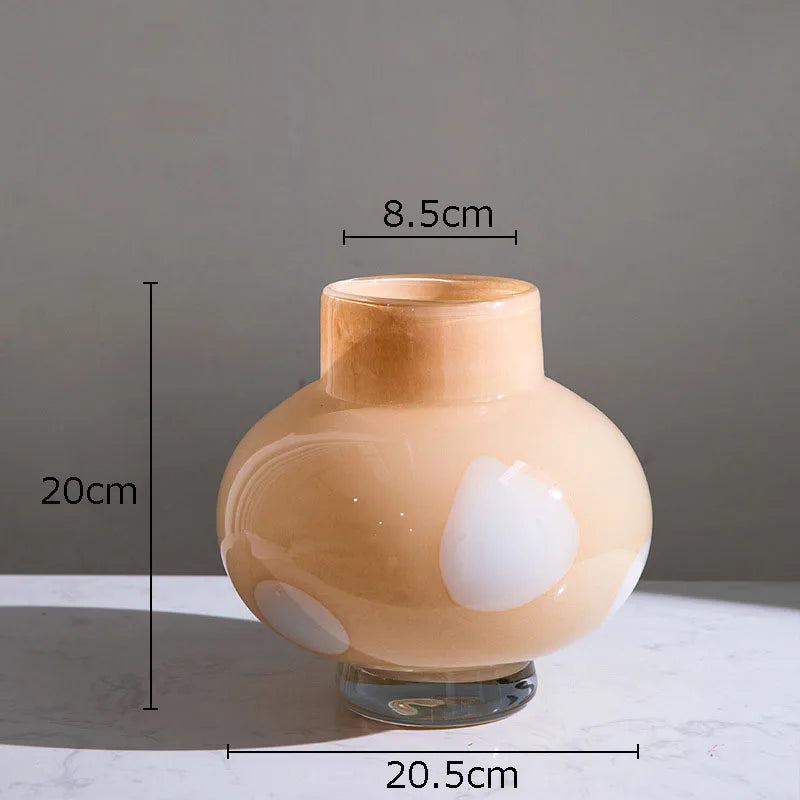 creative glass vase for flowers and modern arrangements - vue 7 sur 14