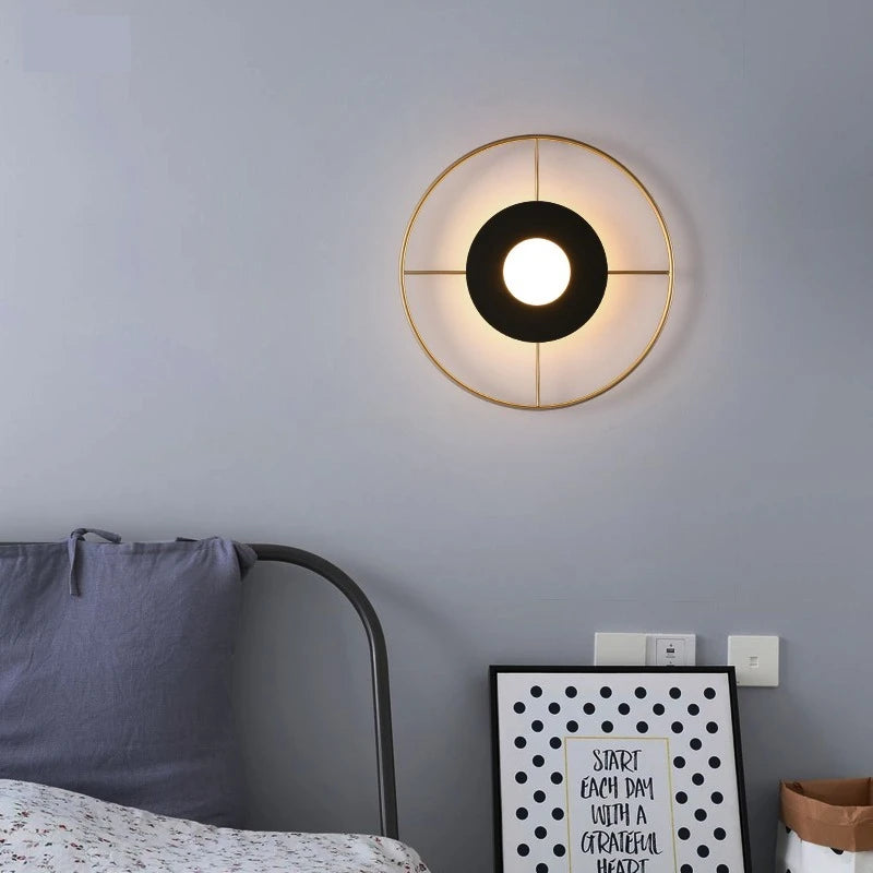 Modern LED wall light for hotel and home lighting