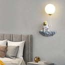 Cartoon astronaut wall lamp LED for children