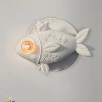 Luminous fish wall light for indoor decoration