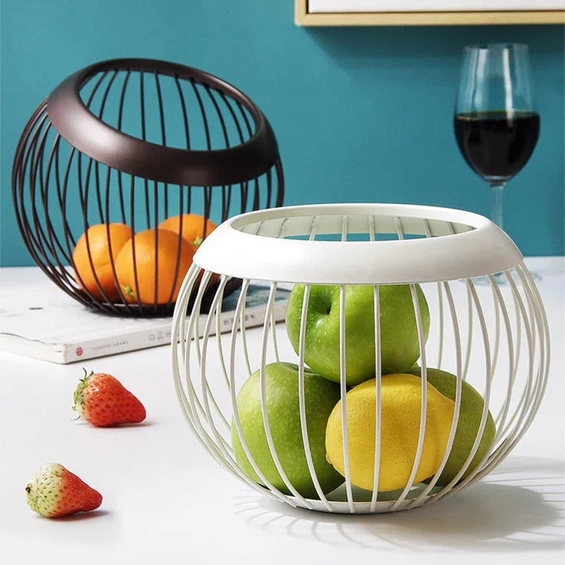 Iron storage plate for fruits and snacks