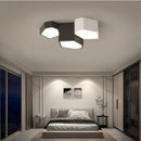 Nordic irregular cube LED ceiling light