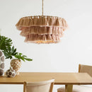 Creative vintage bohemian woven chandelier for stylish interiors