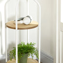 modern and practical two-tier tree-shaped designer shelf
