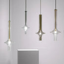Modern nordic glass pendant light for interior decoration