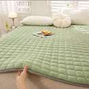 thick warm velvet mattress topper for optimal comfort