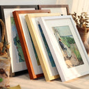 Wooden frame for painting and photo with mount