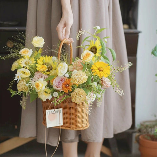 Handwoven multi-purpose storage basket - vue 5 sur 17