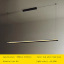 Modern minimalist designer chandelier for interior and decor