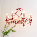 Pink princess chandelier for children's bedroom decor