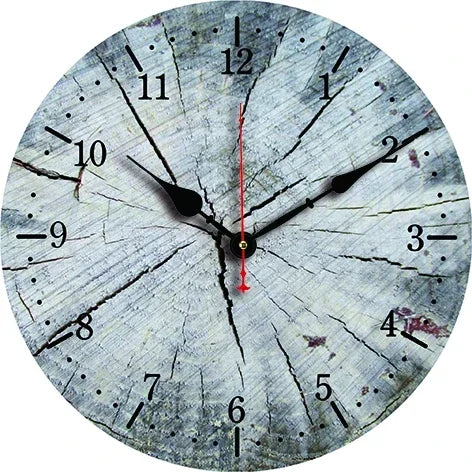 retro silent wall clock for modern home decor - vue 15 sur 19