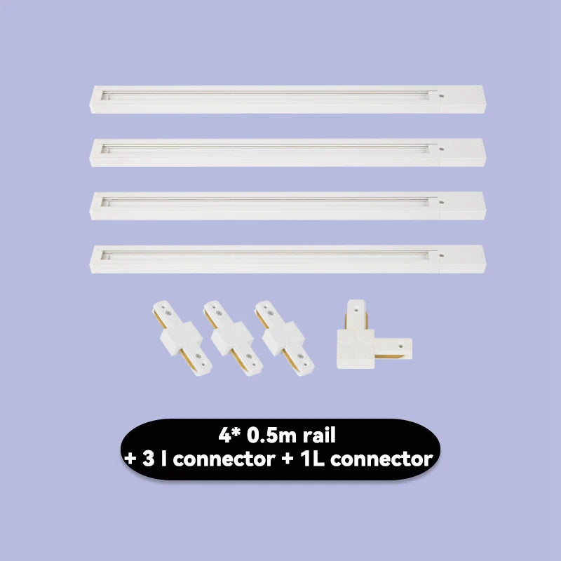 LED track spotlight for shop and kitchen lighting