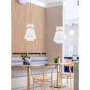 Japanese fabric chandelier for restaurants and bars